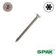 10 x 2-1/2 Flat Head, Partial Thread, T-Star  Plus, 304 Stainless Steel, T-Star Plus QTY: 83