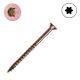 #10 x 2-1/2 in. FTY T-25 Star/Torx Yellow Zinc Wood Screws - Qty:25