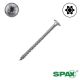 10 X 2-1/2 Wafer Head, Partial Thread, HCR-X,  T-Star Plus, Qty:1200