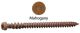 Deckfast 10 x 2-3/4 Deck Screws, Epoxy Coated - Mahogany Color, Star Drive - QTY:100 - 45A975
