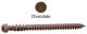 Deckfast 10 x 2-3/4 Deck Screws, Epoxy Coated - Chocolate Color, Star Drive - QTY:1750 - 45A983