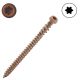 10 x 2-3/4 in. Deckfast Cap Head Composite, Epoxy, Buckskin, Star - Qty:1750