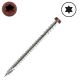 10 x 2-3/4 Strong-Tie Composite Deck Screws, 305 Stainless, Red01 Head Color - Qty:350