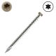 10 x 2-3/4 in. Strong-Tie Composite Deck-Drive Screws, 316 Stainless Steel, Brown05 Head Color, Torx Drive, Qty:350