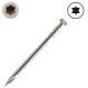 10 x 2-3/4 in. Strong-Tie Composite Deck-Drive Screws, 316 Stainless Steel, Gray01 Head Color, Torx Drive, Qty:1750