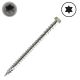 10 x 2-3/4 in. Strong-Tie Composite Deck-Drive Screws, 316 Stainless Steel, Gray04 Head Color, Torx Drive, Qty:1750
