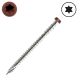 10 x 2-3/4 in. Strong-Tie Composite Deck-Drive Screws, 316 Stainless Steel, Red01 Head Color, Torx Drive, Qty:350