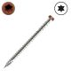 10 x 2-3/4 in. Strong-Tie Composite Deck-Drive Screws, 316 Stainless Steel, Tan01 Head Color, Torx Drive, Qty:1750