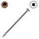10 x 2-3/4 in. Strong-Tie Composite Deck-Drive Screws, 316 Stainless Steel, Tan03 Head Color, Torx Drive, Qty:350