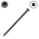 10 x 2-3/4 in. Composite Deck-Drive Screws, Quik-Guard Coated Steel, Gray04 Color, Torx Drive, Qty:1750