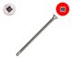 10 x 3 in. Self-Drilling Screws, 410 Stainless Steel, Bugle Head, Square Drive - Qty:100