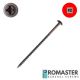 10 x 3 in. Promaster Wood Screws, Round Washer Head, Black, Combo Drive - Qty:100