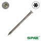 10 x 3-1/2 in. SPAX Flat Head Double ThreadLok, 304 SS, T-Star Plus - 1 Lb.