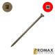 10 x 3-7/8 in. ProMax Flat Head Wood Screw Dry-Lube
