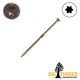 10 x 6 in. Big T Interior Multi-Purpose Wood Screw, Y Zinc, Flat Head, T-25