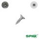 12 x 3/4 in. SPAX Multi-Material Interior Screws, Flat Head, Clear Zinc, Combo Drive - Qty:80