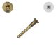 12 x 1-1/2 Boat Screws, Silicon Bronze, Flat Head, Square Drive - QTY:1000 - 9APX0