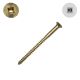 12 x 3 in. Silicon Bronze Boat, Flat Head, Square - Qty:1000 - Small Image