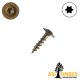 #14 X 1 in. Big Timber Structural Lag screws are used to connect heavy lumber and other materials. These ACQ-compatible bronze-coated lags are built-in washers for exterior use. Qty:100
