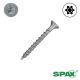 14 x 3 SPAX Multi-Material Ext., Flat Head, HCRX-Coated, T-Star-Plus, Nibs - Qty:1000