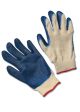Coated String Gloves with Latex Palm - Small