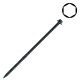 14 x 9 in. Big Timber Black Log Timber Lag Screw - Qty:225