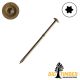 15 x 6 in. Big T Construction Lag Screw, T-30, Washer Head