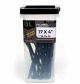 17 x 4 in. Big T Black Log - Lag Screws, 5/16 in. Hex - Qty:25