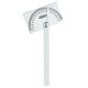 Stainless Steel Angle-lzer Square Head Protractor
