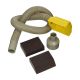 Dust-Free Sponge Sander for Standard Shop Vac 