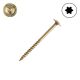 1/4 in. SPAX Washer Head Interior Lag, Yellow Zinc, T-Star - Choose Your Size