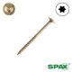 3/8 x 5 in. SPAX Washer Head Interior Lag, Yellow Zinc, T-Star