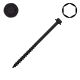 3/8 x 6 SPAX Exterior Lag Screws, HCR Coated, Washer Head, Raised Hex Drive - Qty:150