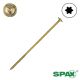 3/8 x 10 in. SPAX Washer Head Interior Lag, Yellow Zinc, T-Star