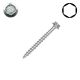 5/16 x 3 in. SPAX Interior Lag Screws, Clear Zinc, Hex Head, Raised Hex Drive - Qty:50