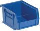 Blue  - Ultra Stack & Hang Bin - 3 in. x 4-1/8 in. x 5-3/8 inch