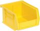 Yellow Ultra Stack & Hang Bin - 3 in. x 4-1/8 in. x 5-3/8 in. 