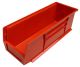 Stack & Hang Bins - 5 in. x 5-1/2 in. x 14-3/4 in. - Red