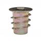 1/4-20 x 13 mm Flanged Threaded Insert for Soft Wood, Zinc