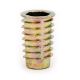 Threaded Insert for Soft Wood - Flanged - 3/8-16 x 25mm