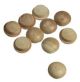 3/8 in. (Cherry) Screw Hole Buttons - QTY:100 - 8FLN7
