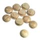 1/2 in. Red Oak Screw Hole Buttons - QTY:100 - 9CPF8