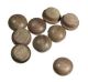 1/2 in. (Walnut) Screw Hole Buttons - QTY:25 - 9GU60