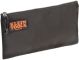 Klein Black Cordura Ballistic Nylon Zipper Storage Bags - Size 7 in. x 12-1/2 in. - QTY:1 - 2DFT1