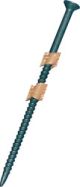 UFO Ballistic Nailscrews for ACQ & Treated Lumber - Length 1-3/4 in. - QTY:1000 - 9NPA4