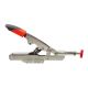 Armor In-Line High-Pressure Toggle Clamp with Low-Profile Horizontal Base Plate