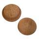 1/2 in. (Cherry) Screw Hole Buttons - Qty:100