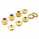 9 Piece Brass Template Guide Set  routing applications