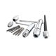 Tap Wrench Set, Ratchet, 11 Pc