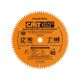 CMT Industrial Sliding Compound Miter & Radial Saw Blade, 12 in. x 90 Teeth, 1 in. Bore, PTFE Coating